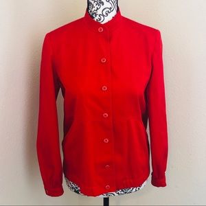 Vintage Mandarin Collar Jacket
